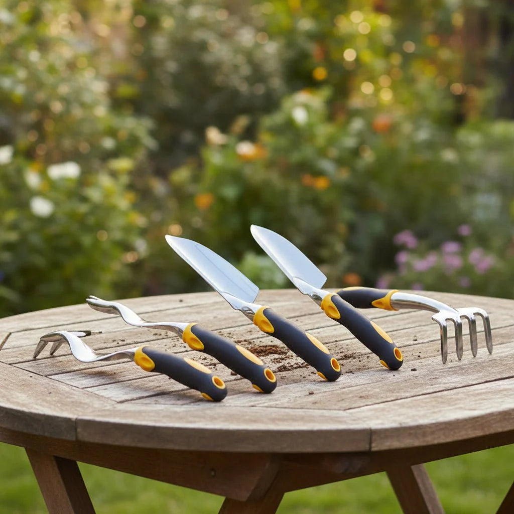 SOILARA – Ergonomic Stainless Steel Garden Tool Set