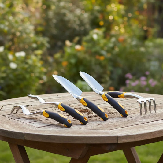 SOILARA – Ergonomic Stainless Steel Garden Tool Set
