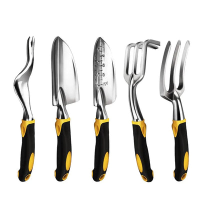 SOILARA – Ergonomic Stainless Steel Garden Tool Set