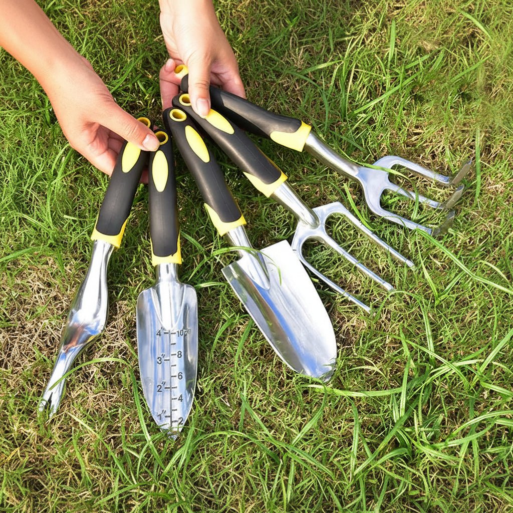 SOILARA – Ergonomic Stainless Steel Garden Tool Set