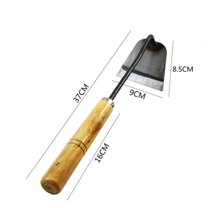 SOILAX – Dual-Purpose Carbon Steel Weeding Hoe Tool
