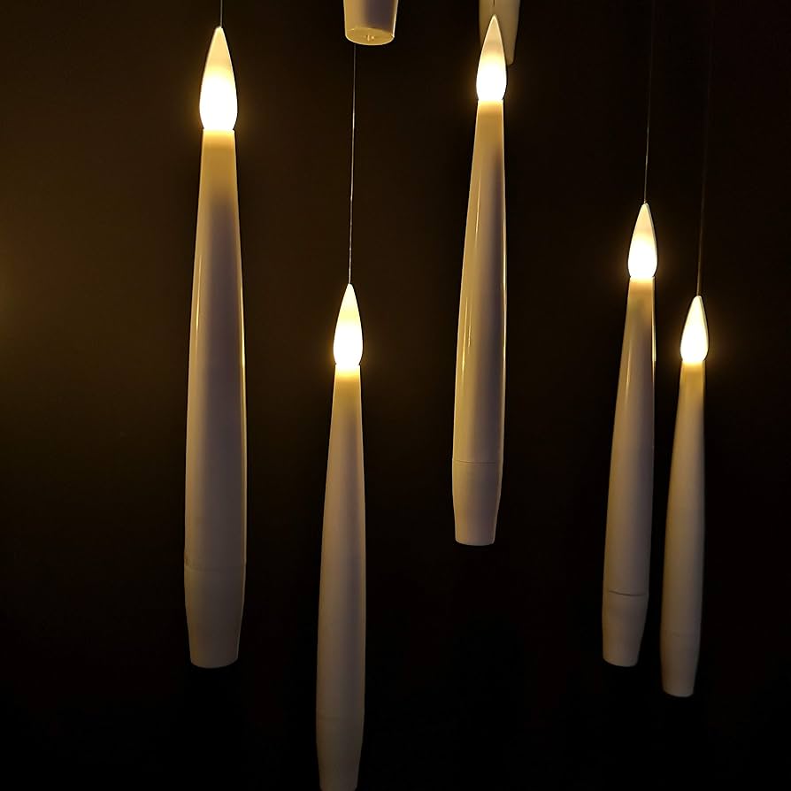 SPELLFLAME – Battery Operated Flameless Floating Candles with Magic Wand Remote