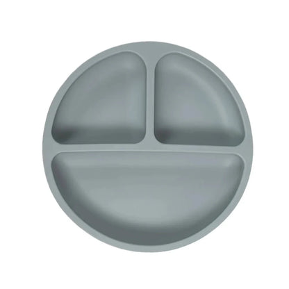 SPILLSTOP PLATE – Silicone Suction Plate for Toddlers with Strong Base (BPA Free)
