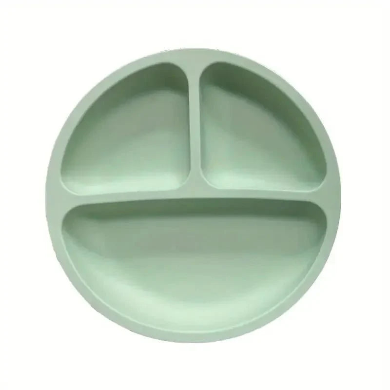 SPILLSTOP PLATE – Silicone Suction Plate for Toddlers with Strong Base (BPA Free)