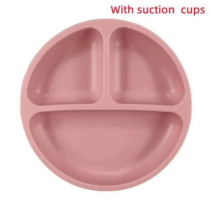 SPILLSTOP PLATE – Silicone Suction Plate for Toddlers with Strong Base (BPA Free)