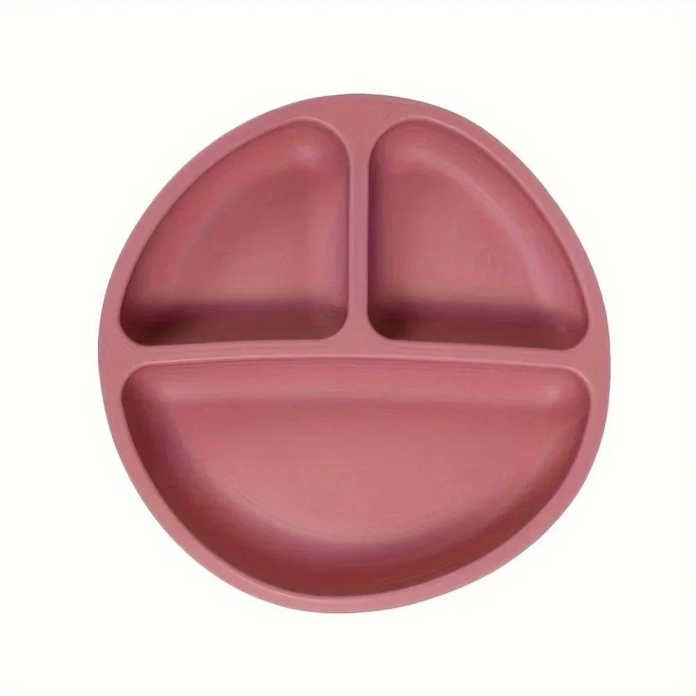 SPILLSTOP PLATE – Silicone Suction Plate for Toddlers with Strong Base (BPA Free)