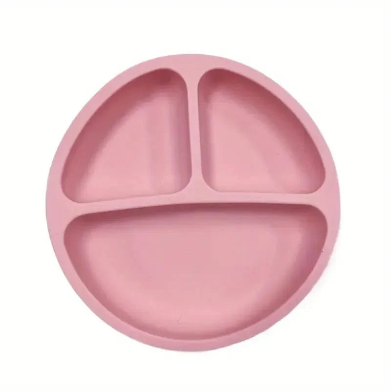 SPILLSTOP PLATE – Silicone Suction Plate for Toddlers with Strong Base (BPA Free)