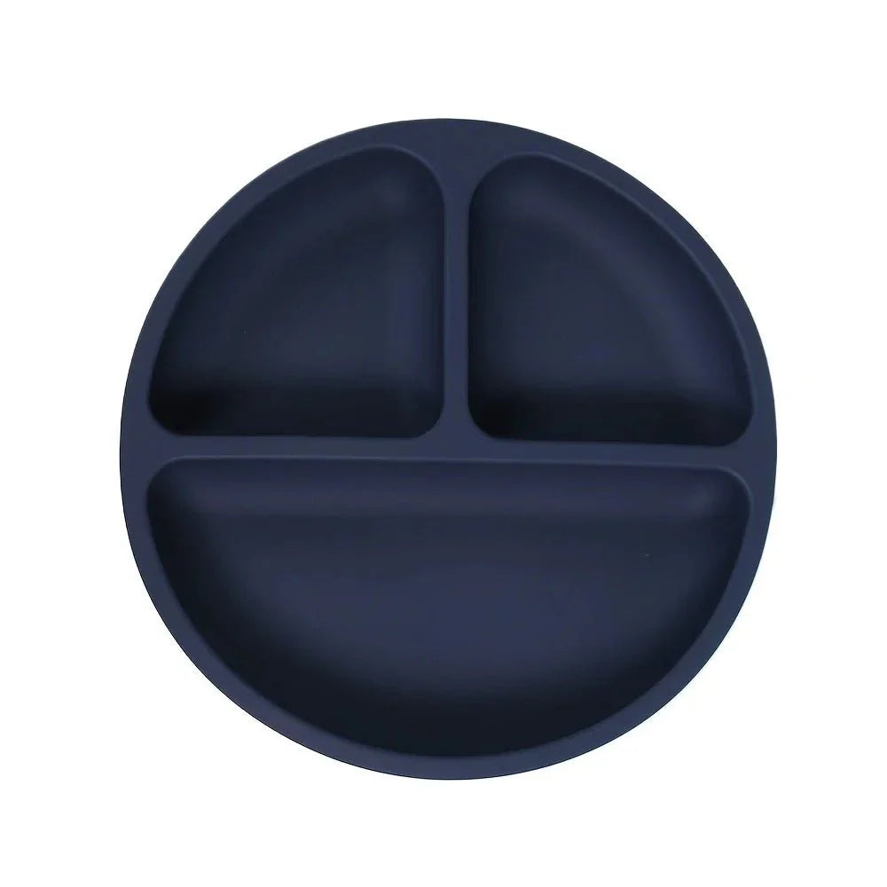 SPILLSTOP PLATE – Silicone Suction Plate for Toddlers with Strong Base (BPA Free)