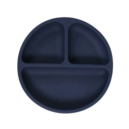 SPILLSTOP PLATE – Silicone Suction Plate for Toddlers with Strong Base (BPA Free)