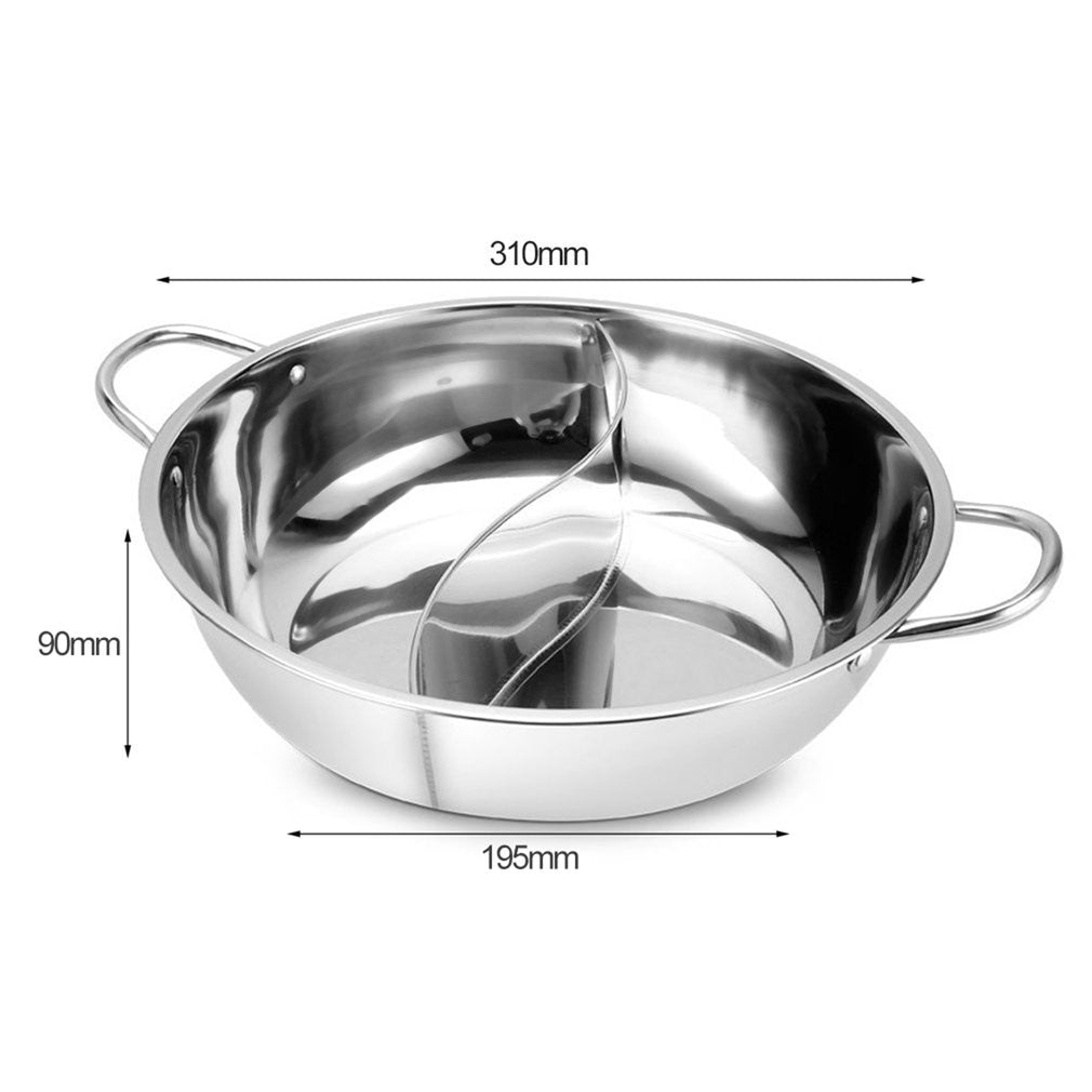 SPLITBOIL – Twin Divided Hot Pot for Two-Taste Cooking