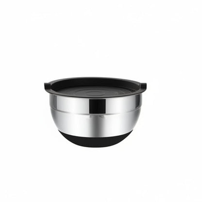 STEELBLEND – Stainless Steel Mixing Bowl with Non-Slip Silicone Bottoms