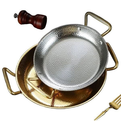 CHEFSTEEL – Hammered Stainless Steel Pot for Sauces, Pans & Versatile Cooking
