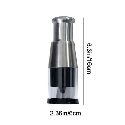 STEELMINCE – Compact Garlic Chopper Featuring Durable Steel Cutting Blades