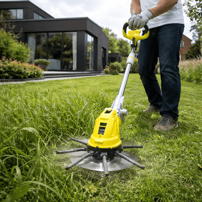STEELSWEEP – Universal Carbon Steel Brush Head for Heavy-Duty Trimming and Cleaning