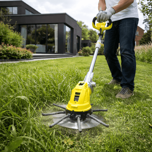 STEELSWEEP – Universal Carbon Steel Brush Head for Heavy-Duty Trimming and Cleaning