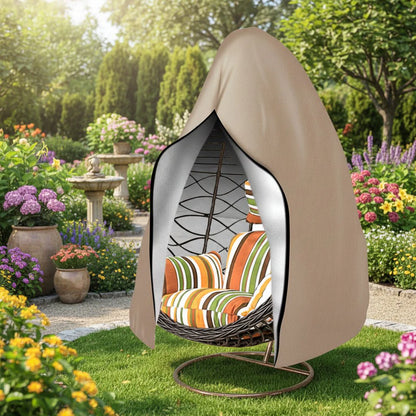 STORMSHELL – Waterproof Egg Chair Cover for All-Season Outdoor Protection