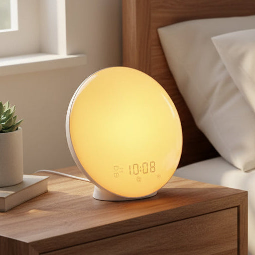 SunRise Clock – Natural Wake-Up Light With Soothing Sound Experience