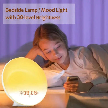 SunRise Clock – Natural Wake-Up Light With Soothing Sound Experience