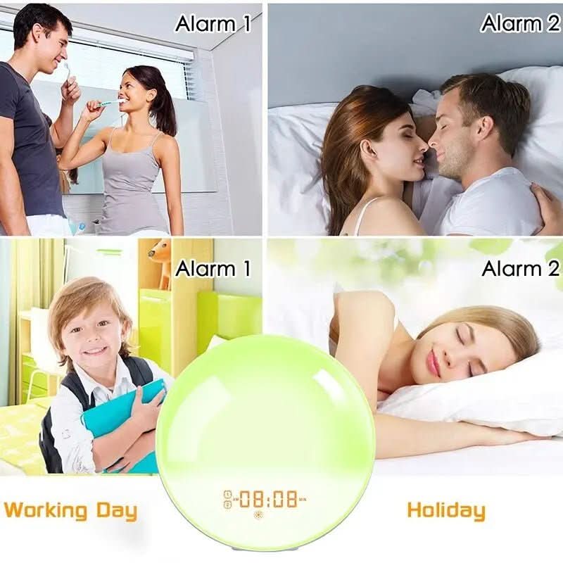 SunRise Clock – Natural Wake-Up Light With Soothing Sound Experience
