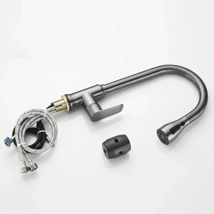 SWIVELPRO – 360° Rotating Pull-Out Kitchen Mixer Tap