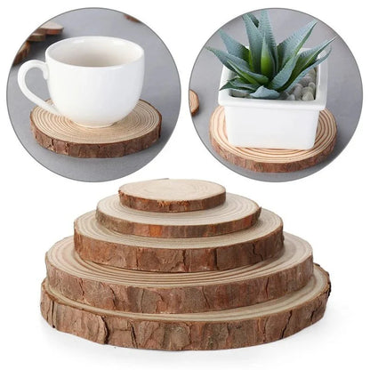 TABLEAF – Eco-Friendly Wooden Coaster for Natural Table Protection