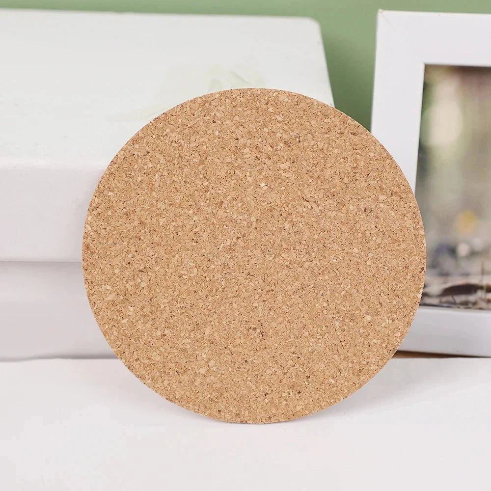 TABLEAF – Natural Wooden Coasters for Elegant Table Protection