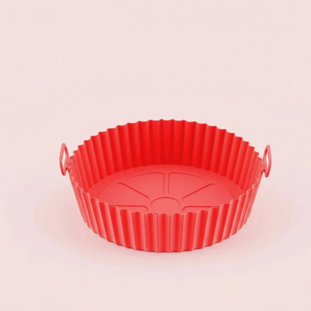 THERMOFRY – Reusable Silicone Air Fryer Liner for Clean, Non-Stick Cooking
