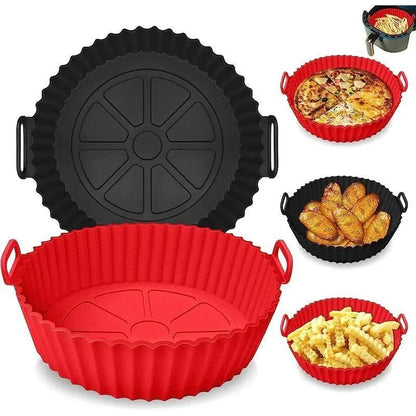 THERMOFRY – Reusable Silicone Air Fryer Liner for Clean, Non-Stick Cooking