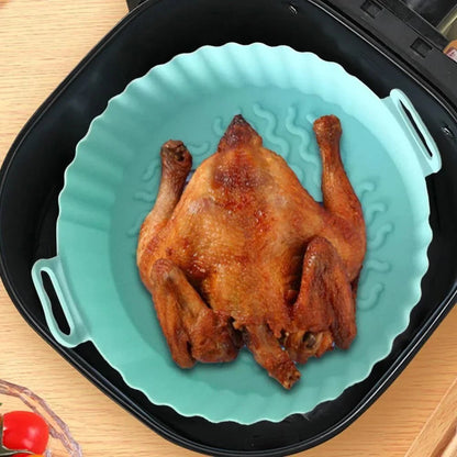 THERMOFRY – Reusable Silicone Air Fryer Liner for Clean, Non-Stick Cooking
