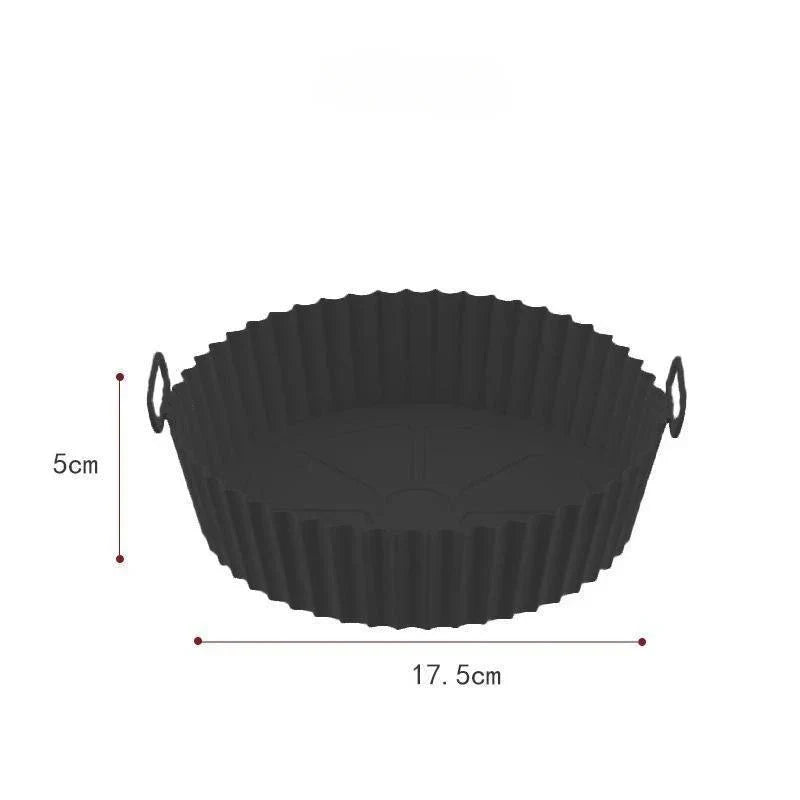 THERMOFRY – Reusable Silicone Air Fryer Liner for Clean, Non-Stick Cooking