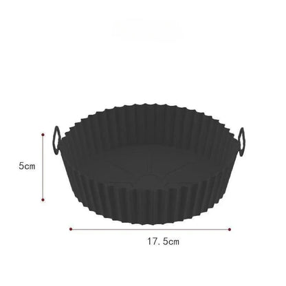 THERMOFRY – Reusable Silicone Air Fryer Liner for Clean, Non-Stick Cooking