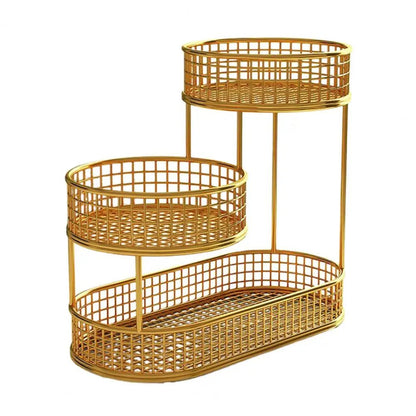 TIERSTACK – Multi-Tier Fruit & Snack Storage Basket for Kitchens, Sleek Design