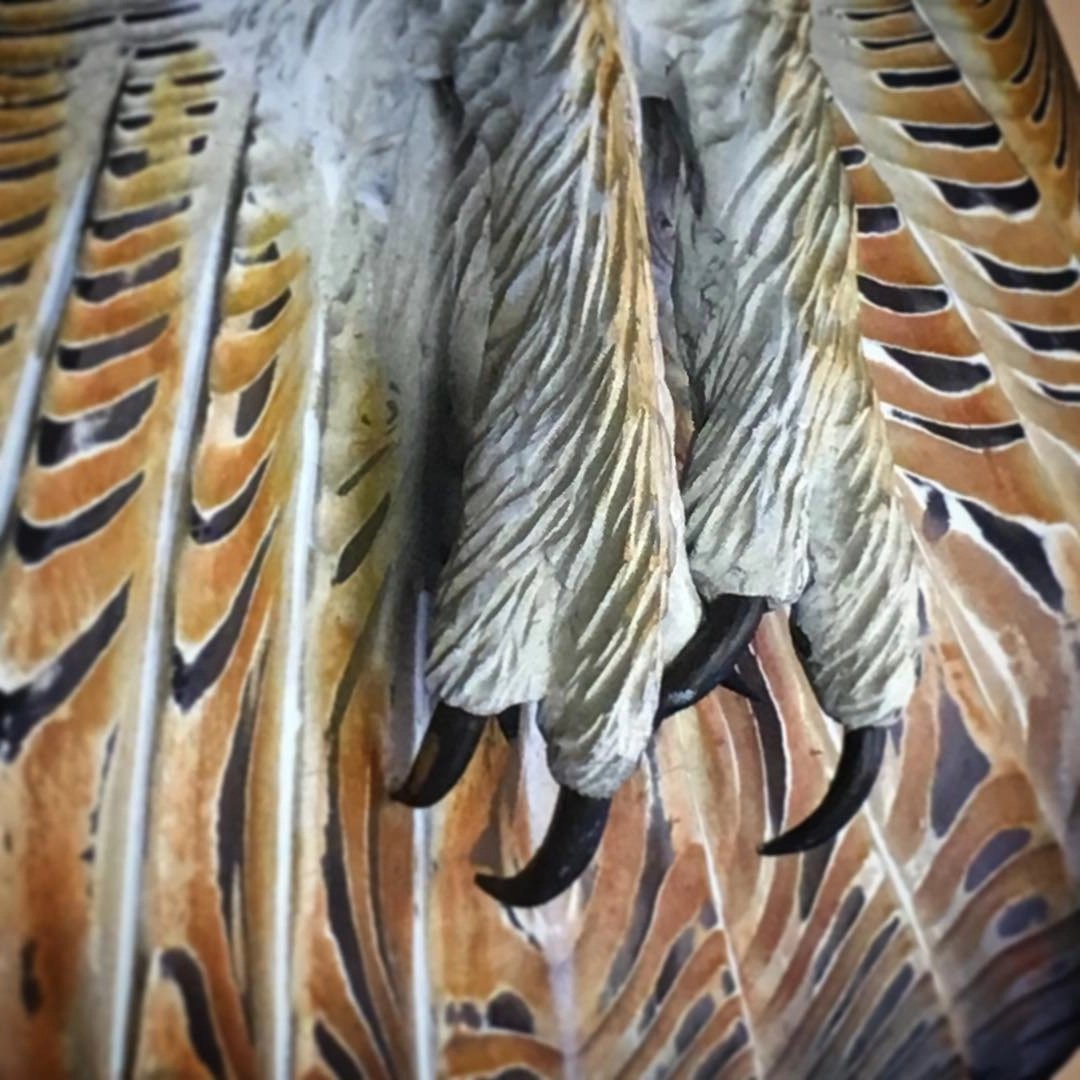 TIMBERSPIRIT – Artistic Barn Owl Wall Art Expertly Carved from Solid Wood