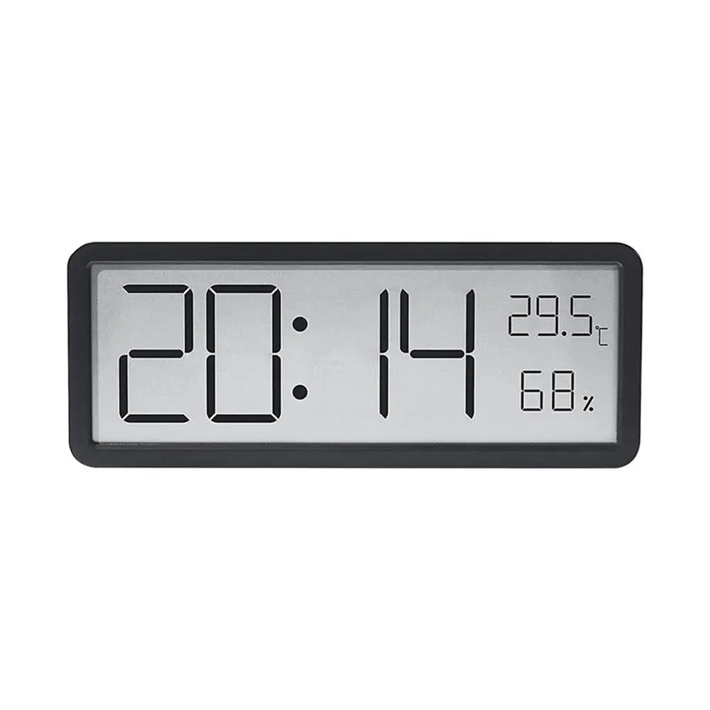 TIMESENSE – Large Digital Wall Clock with LED Display and Climate Sensor