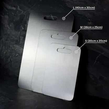 TITANSLICE – Titanium Cutting Board with Hygienic & Durable Surface