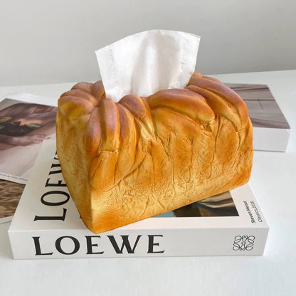 TOASTIE – Bread-Shaped Tissue Holder for Playful Home Decor