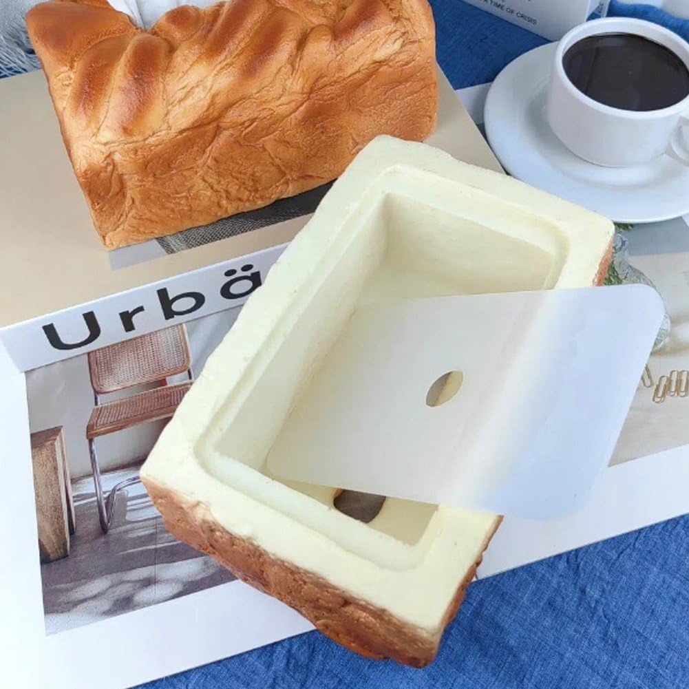 TOASTIE – Bread-Shaped Tissue Holder for Playful Home Decor