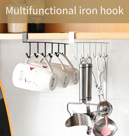UTILIRACK – Under Cabinet Hook Rail for Utensils & Cookware