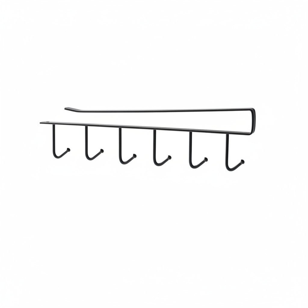 UTILIRACK – Under Cabinet Hook Rail for Utensils & Cookware