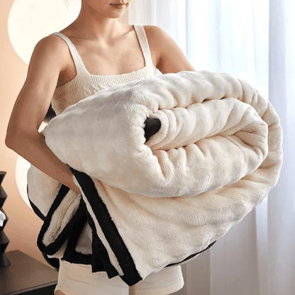 VELVETRA – Double-Sided Plush Fleece Blanket for Ultimate Warmth and Softness