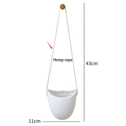 WALLORA – Elegant Wall-Mounted Planter for Space-Saving Green Decor