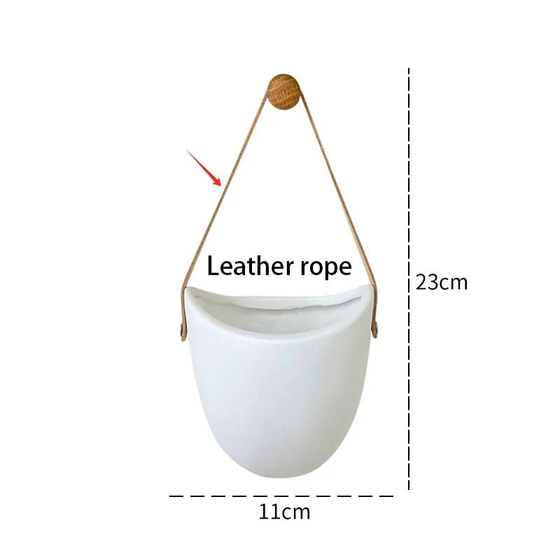 WALLORA – Elegant Wall-Mounted Planter for Space-Saving Green Decor