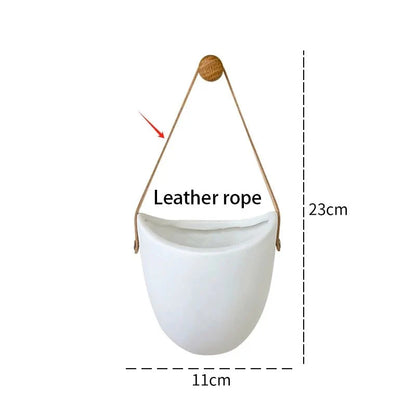 WALLORA – Elegant Wall-Mounted Planter for Space-Saving Green Decor
