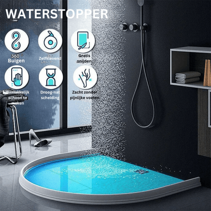 WATERSTOPPER – Flexible Silikon Dichtungsstreifen für Bad & Küche