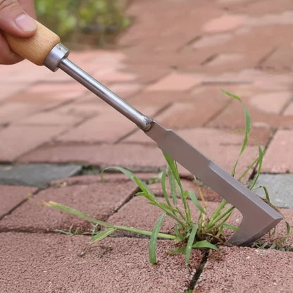WEEDHOOK – L-Shaped Stainless Steel Tool for Precise Weeding