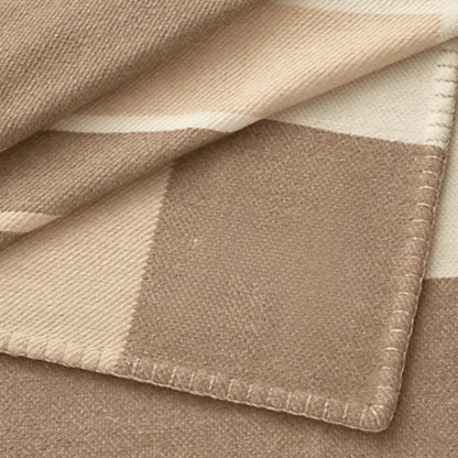 WOOLNEST – Premium Soft Wool Blanket for Interior Warmth & Comfort