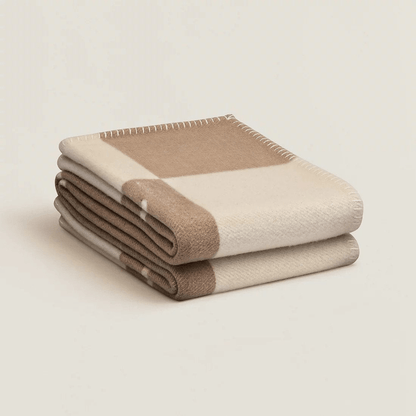 WOOLNEST – Premium Soft Wool Blanket for Interior Warmth & Comfort