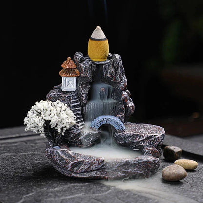 ZENSTREAM - Flow Cascade Backflow Incense Relaxation Burner Meditation