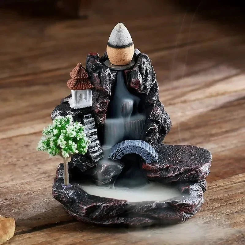 ZENSTREAM - Flow Cascade Backflow Incense Relaxation Burner Meditation