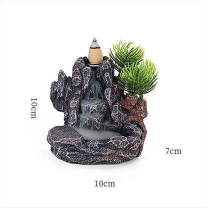 ZENSTREAM - Flow Cascade Backflow Incense Relaxation Burner Meditation